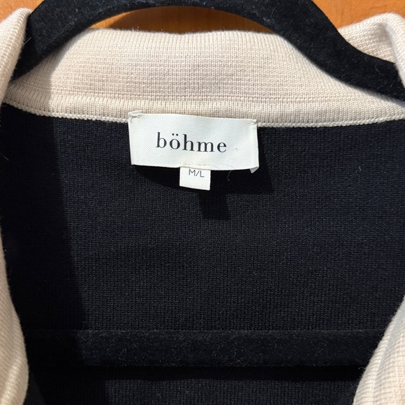 Bohme Kimber Contrast Knit Sweater Jacket - Picture 3 of 5